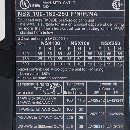 LV430830 Выключатель автоматический Schneider Electric