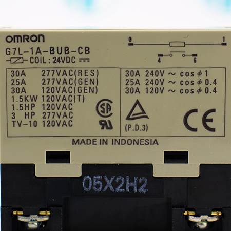 G7L-1A-BUB-CB DC24 Реле Omron