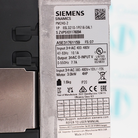 6SL3210-1PE18-0AL1 Модуль силовой Siemens