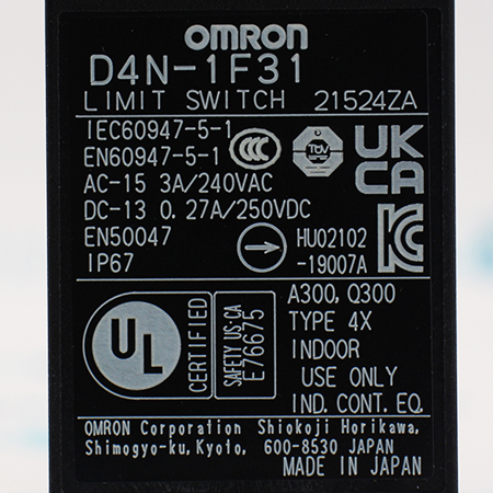 D4N-1F31 Выключатель безопасности Omron