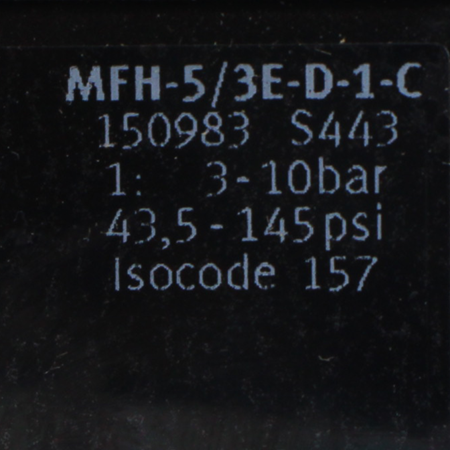 MFH-5/3E-D-1-C Распределитель с электромагнитным управлением Festo