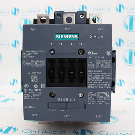 3RT1055-6AB36 Контактор силовой Siemens