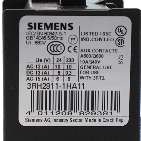 3RH2911-1HA11 Модуль Siemens