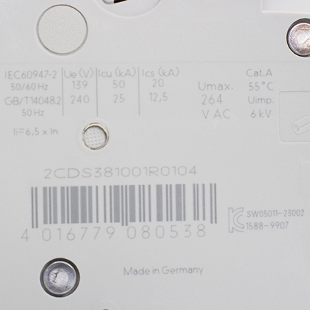 2CDS381001R0104 Выключатель автоматический ABB