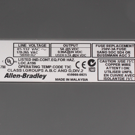 1746-P2 Источник питания Allen-Bradley