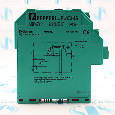 KFD2-EB2 Барьер искробезопасности Pepperl Fuchs