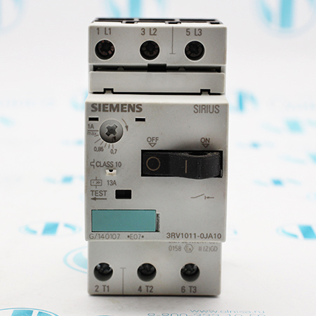 3RV1011-0JA10  Выключатель автоматический Siemens