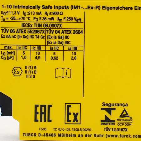 IM1-231EX-R Барьер искрозащиты Turck