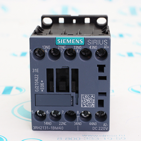 3RH2131-1BM40 Контактор вспомогательный Siemens