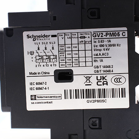 GV2P05 Выключатель автоматический Schneider Electric