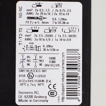 3RU1146-4JB0 Реле перегрузки Siemens