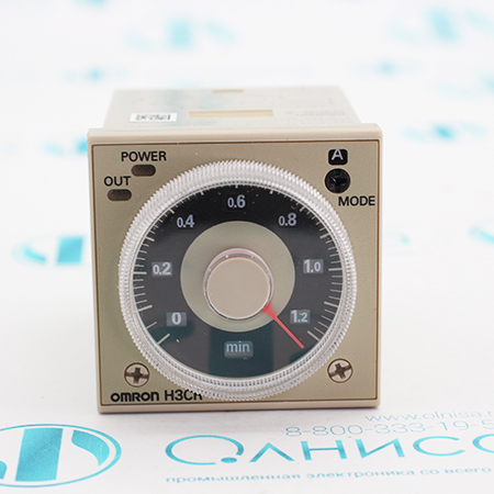 H3CR-A AC24-48/DC12-48 Таймер аналоговый сдвоенный Omron