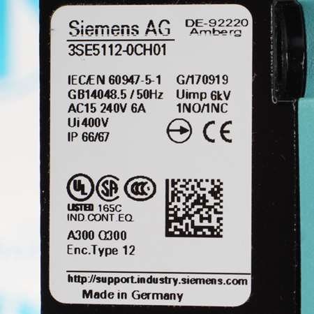 3SE5112-0CH01 Выключатель концевой Siemens