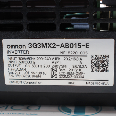 3G3MX2-AB015-E Инвертор Omron
