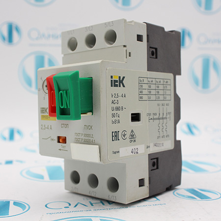 DMS11-004 Пускатель ручной IEK