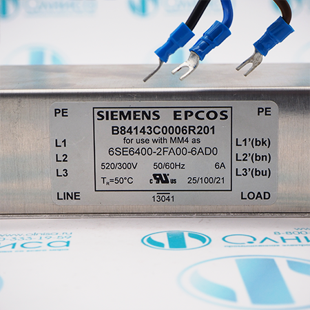 6SE6400-2FA00-6AD0 Фильтр Siemens