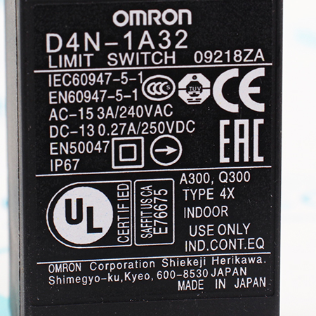 D4N-1A32 Выключатель концевой Omron