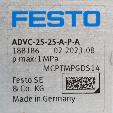 ADVC-25-25-A-P-A Пневмоцилиндр короткоходовой Festo