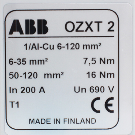 1SCA022620R7200 Зажим ABB