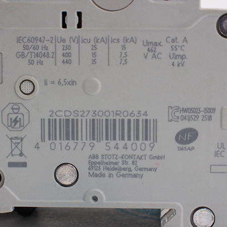 2CDS273001R0634 Выключатель автоматический ABB