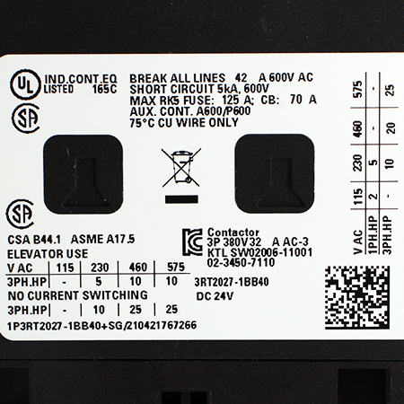 3RT2027-1BB40 Контактор Siemens