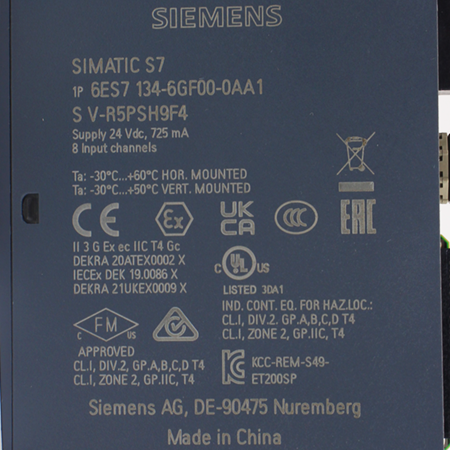 6ES7134-6GF00-0AA1 Модуль ввода Siemens (с хранения)