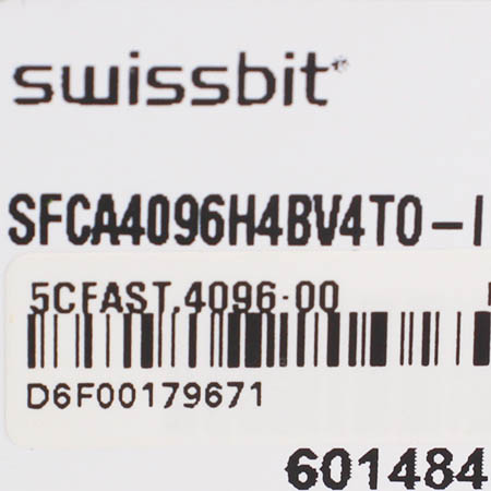 5CFAST.4096-00/SFCA4096H4BV4T0-I-MS-226-BR1 Карта памяти B&R/Swissbit (б/у)