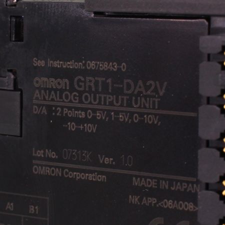 GRT1-DA2V Модуль аналогового выхода Omron