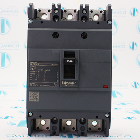 EZC250F3150 Выключатель автоматический трехполюсный Schneider Electric