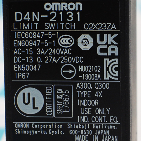 D4N-2131 Выключатель безопасности Omron