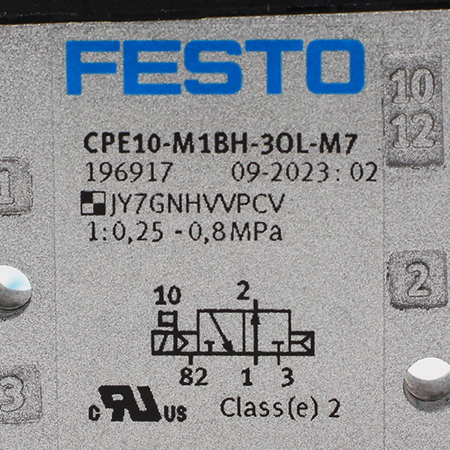 CPE10-M1BH-3OL-M7 Распределитель с электромагнитным управлением Festo