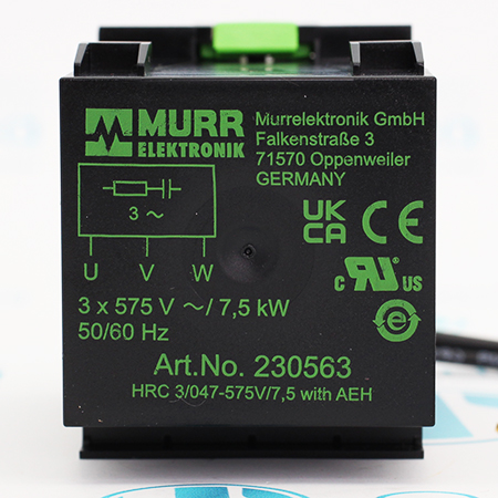 230563 Фильтр электромагнитных помех электродвигателя Murr Elektronik