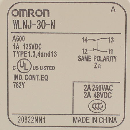 WLNJ-30-N Выключатель концевой Omron
