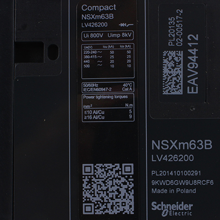 LV426200 Выключатель автоматический Schneider Electric