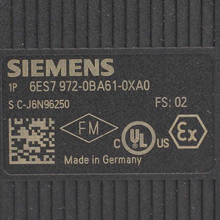 6ES7972-0BA61-0XA0 Соединитель шинный Siemens