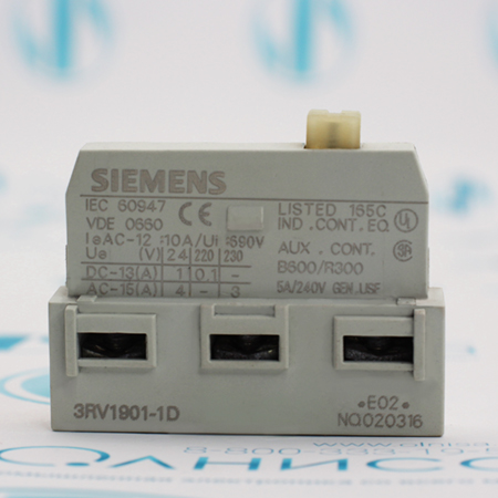 3RV1901-1D Контакт дополнительный Siemens