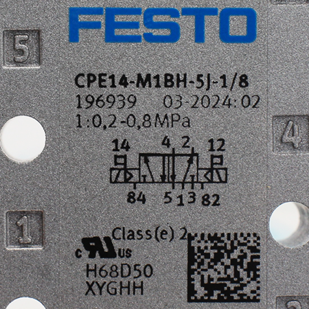 CPE14-M1BH-5J-1/8 Распределитель с электромагнитным управлением Festo