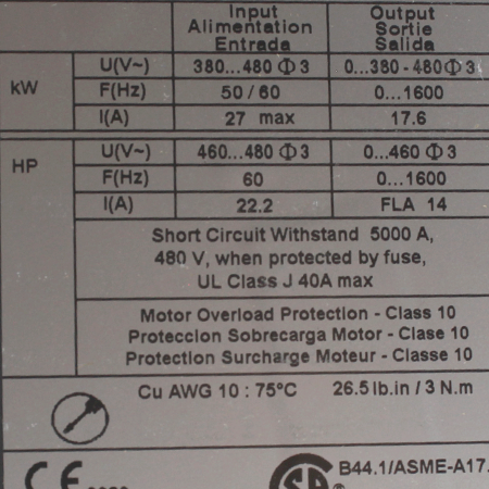 ATV71LD17N4Z Преобразователь частотный Schneider Electric