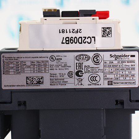 LC2D09B7 Контактор реверсивный Schneider Electric