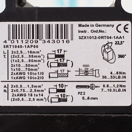 3RT1045-1AP00 Контактор Siemens