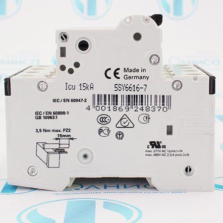 5SY6616-7 Выключатель автоматический Siemens