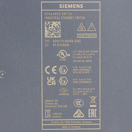 6GK5116-0BA00-2AB2 Коммутатор промышленный неуправляемый Siemens