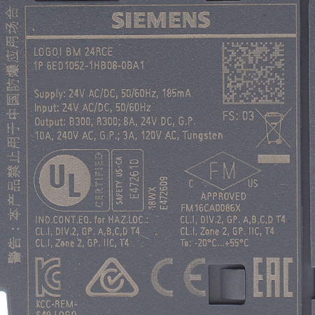 6ED1052-1HB08-0BA1 Модуль логический Siemens