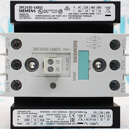 3RF2430-1AB55 Контактор полупроводниковый Siemens