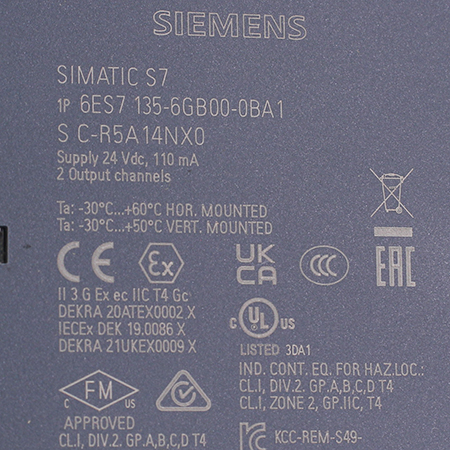 6ES7135-6GB00-0BA1 Модуль аналогового ввода Siemens