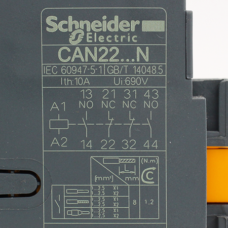 CAE22M5 Реле промежуточное Schneider Electric