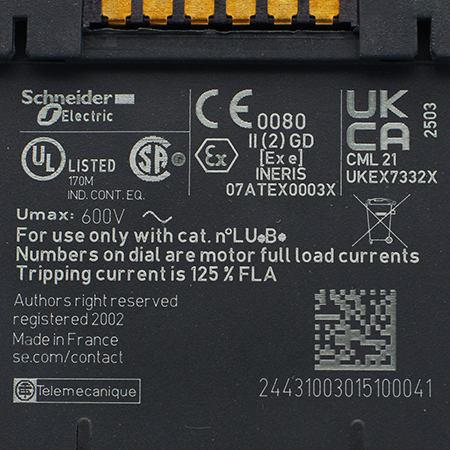 LUCB12FU Блок управления Schneider Electric