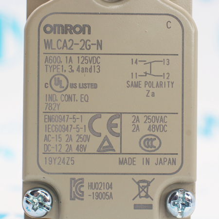 WLCA2-2G-N Выключатель концевой Omron
