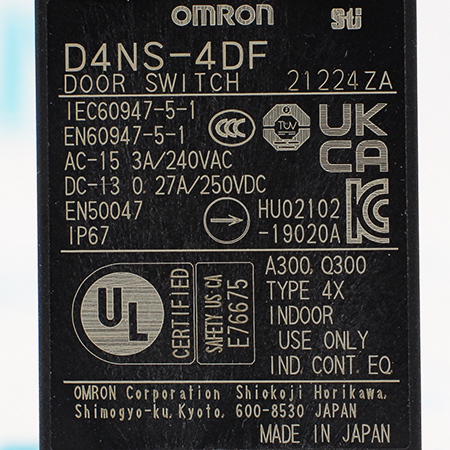 D4NS-4DF Выключатель безопасности Omron