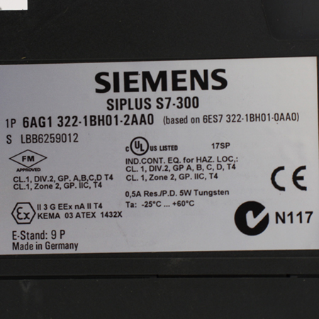 6AG1322-1BH01-2AA0 Модуль Siemens